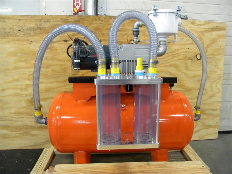 Vacuum Pump Accumulator Systems